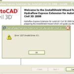 Hydraflow installation error