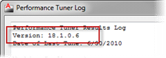 Verify database version